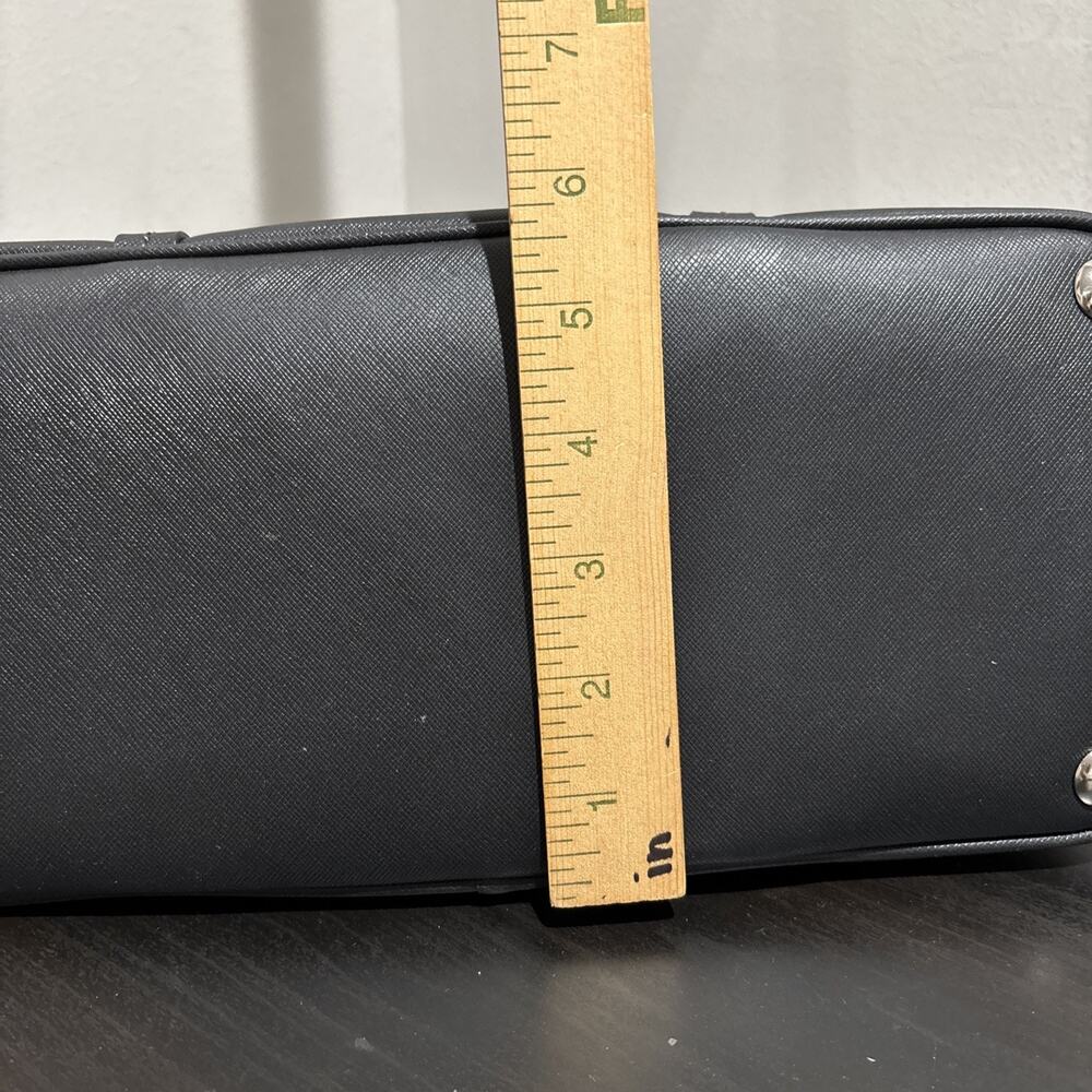 Vintage Coach Peyton Cora Domed Satchel Black F25671 **NO STRAP - Picture 13 of 13